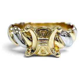Céline Bague Celine Vintage 750 PT900 Macadam