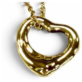 Autre Marque Collana con pendente Open Heart Elsa Peretti di Tiffany