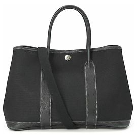 Hermès HERMES Garden TPM 30 Toile Officier Handtasche Tote Bag