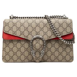 Bolso de hombro Dionysus Medium con cadena en GG Supreme Gucci