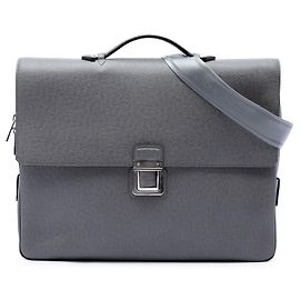 Louis Vuitton Gray Taiga Vassili PM