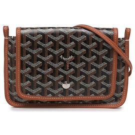 Cartera de bolsillo Goyardine Plumet Negra Goyard