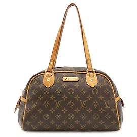 Bolsa de Ombro Louis Vuitton Monogram Montorgueil PM