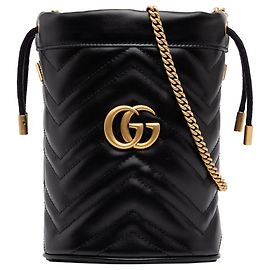 Borsa a tracolla con catena Gucci GG Marmont