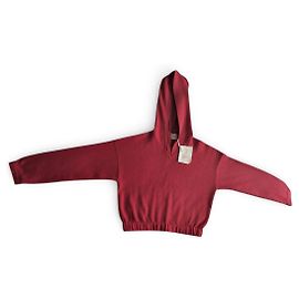 Brunello Cucinelli Roter Kaschmir-Kapuzenpullover