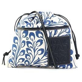 Borsa a tracolla Loewe in tela e pelle