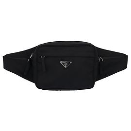 Sac bandoulière Prada en nylon noir 2VL001
