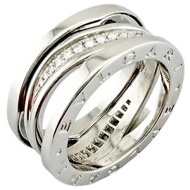 Bulgari Anello Bvlgari B.zero1 in Oro Bianco 18K