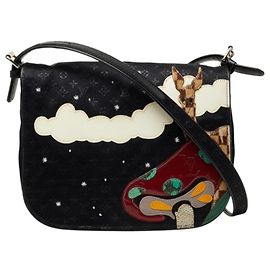 Bolsa Tiracolo Louis Vuitton Monogram Satin Musette