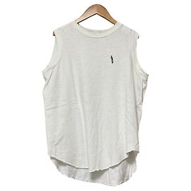 Autre Marque Top Americana sin mangas de algodón