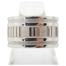 Autre Marque Tiffany & Co. 925 Atlas Wide Band Ring