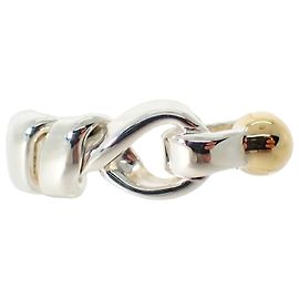Autre Marque Bague anneau Tiffany & Co. en argent sterling et or jaune