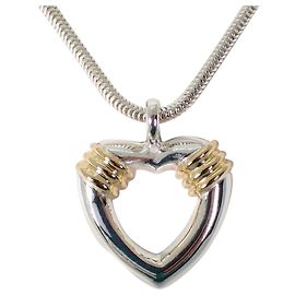 Autre Marque Tiffany & Co. 925 Herz-Anhänger Halskette