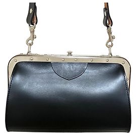 Comme Des Garcons Bolso 2-way de cuero con cierre Comme des Garçons