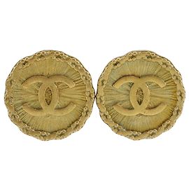 Chanel VIntage Radial CC Clip-On Metal