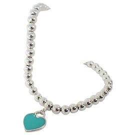 Autre Marque Bracciale Tiffany & Co. 925 Return to Heart Tag Blue