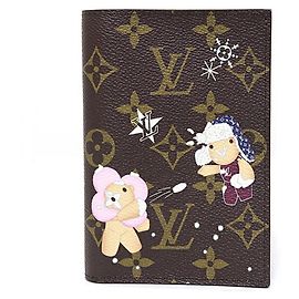 Custodia passaporto Louis Vuitton Monogram Azur