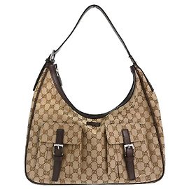 Gucci Abbey D-ring Handtasche Canvas GG