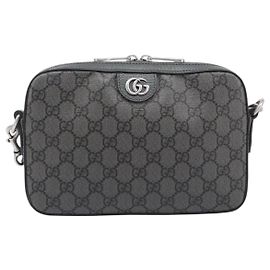 Pochette da polso con zip Gucci Ophidia GG Coated Canvas Small