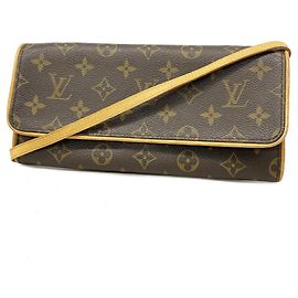 Louis Vuitton Monogram Pochette Twin GM Schultertasche