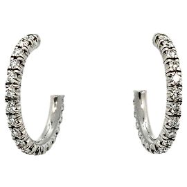 Orecchini Cartier Etincelle de SM in oro bianco 18K e diamanti