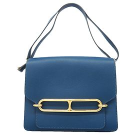 Hermès Bolsa de ombro Hermes Louris Evercolor Colvert