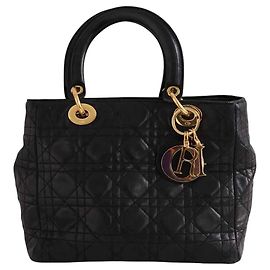 Borsa Lady Dior nera
