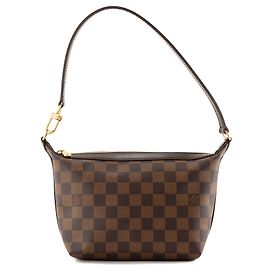 LOUIS VUITTON - Bolso de hombro Louis Vuitton Illovo PM vintage en toile enduite damier ébène