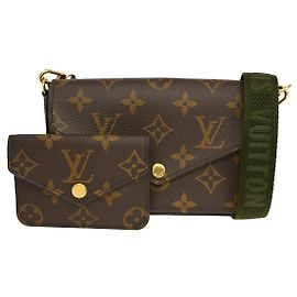 Louis Vuitton Felicie Strap & Go en toile Monogram