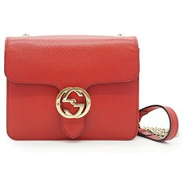 Gucci Sac à bandoulière en chaîne petite Interlocking G