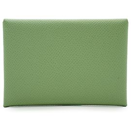 Hermès Tarjetero Epsom Calvi Duo