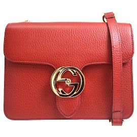 Gucci Interlocking Leather Small