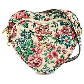 Gucci Interlocking G Heart Diagonal Quilted Leather Mini