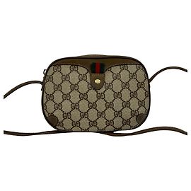Bolsa de Ombro Gucci Vintage Sherry Line GG Logo