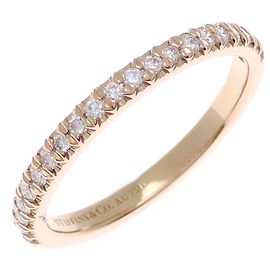 Autre Marque Anello fede semi-eternità Soleste Tiffany & Co. diamanti 0.17ct