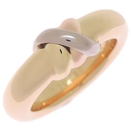Anello da donna Cartier 750 in filo d'oro tricolore