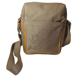 Louis Vuitton Citadin Borsa a Tracolla Tela Damier Geant Grigia