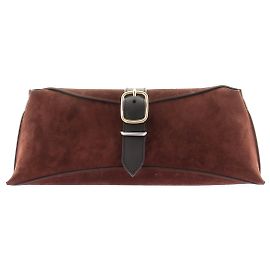 Paul Smith Bolso Bandolera de ante marrón
