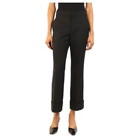 Gucci Pantalones ajustados Black Horsebit - size UK 6
