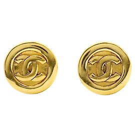 Chanel Clip-Ohrringe vergoldet