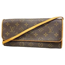 Bolsa de Ombro Louis Vuitton Monogram Pochette Twin GM
