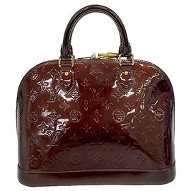Sac à main Louis Vuitton Alma PM Vernis