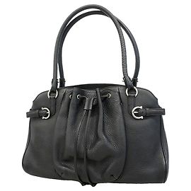 Salvatore Ferragamo Gancini Lederhandtasche