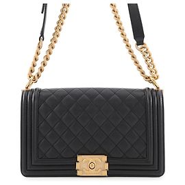 Borsa a tracolla Chanel Boy con catena