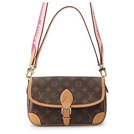 Borsa a tracolla Louis Vuitton Monogram Diane NM PM