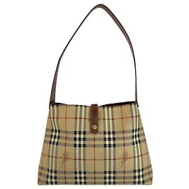 Burberry Shadow Horse Check Pattern Schultertasche