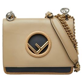 Borsa a tracolla Fendi Mini Kanai F Chain