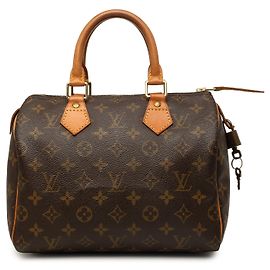 Louis Vuitton Brown Monogram Speedy 25