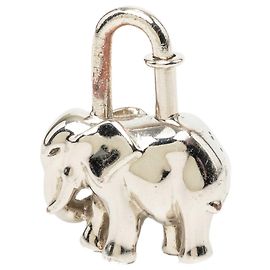 Charm Lucchetto Elefante Hermès placcato palladio argento
