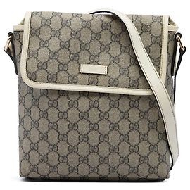 Borsa a tracolla Gucci Beige GG Supreme